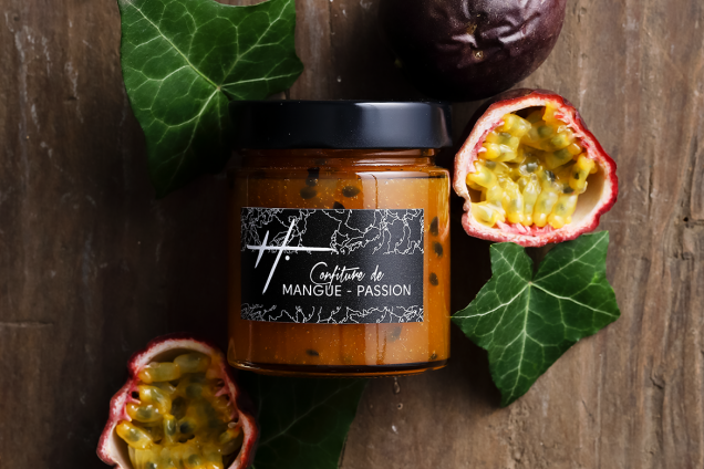 Confiture mangue passion