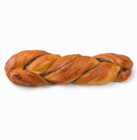 Torsade feuilletée à la crème pâtissière et au chocolat Maison Hirose