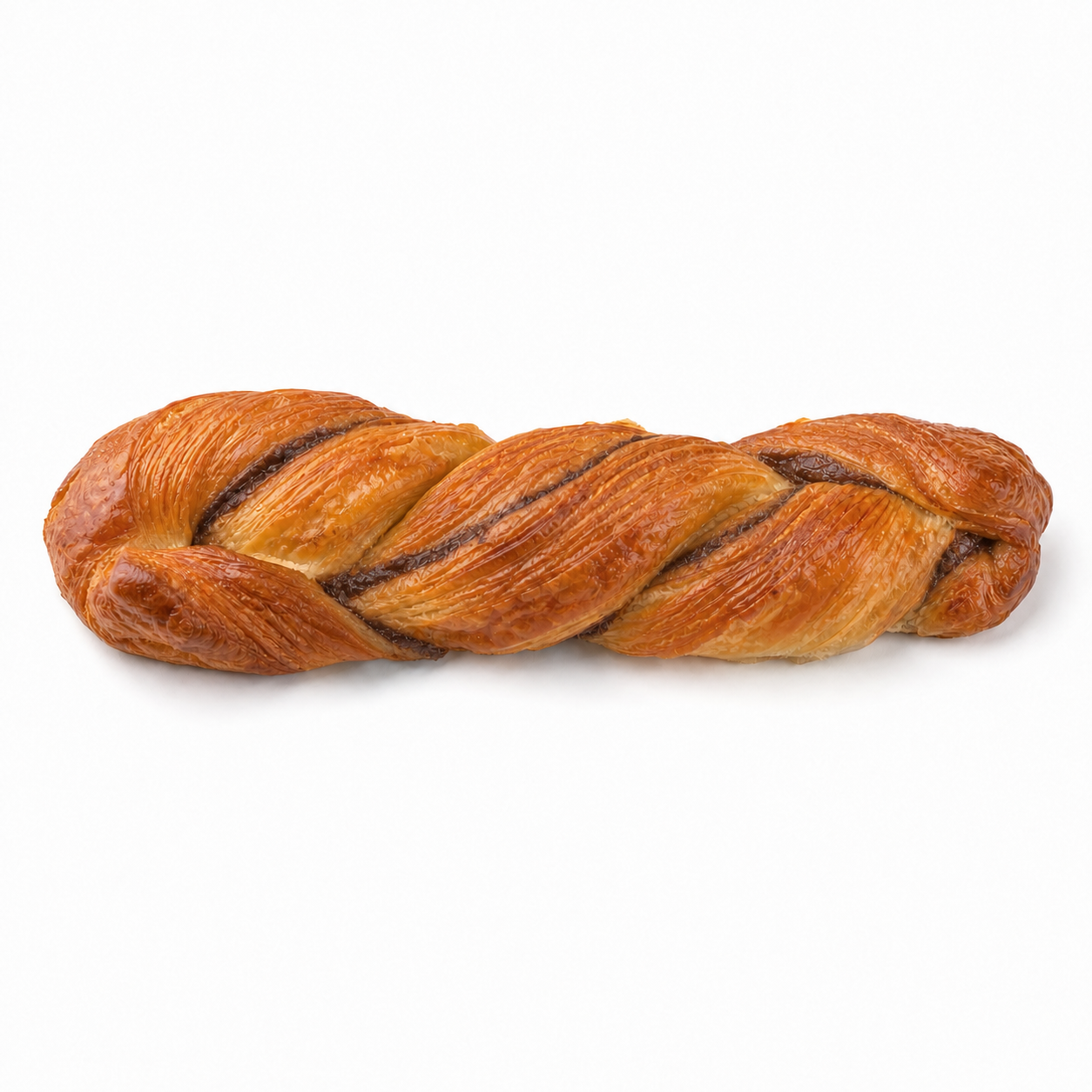 Torsade feuilletée à la crème pâtissière et au chocolat Maison Hirose